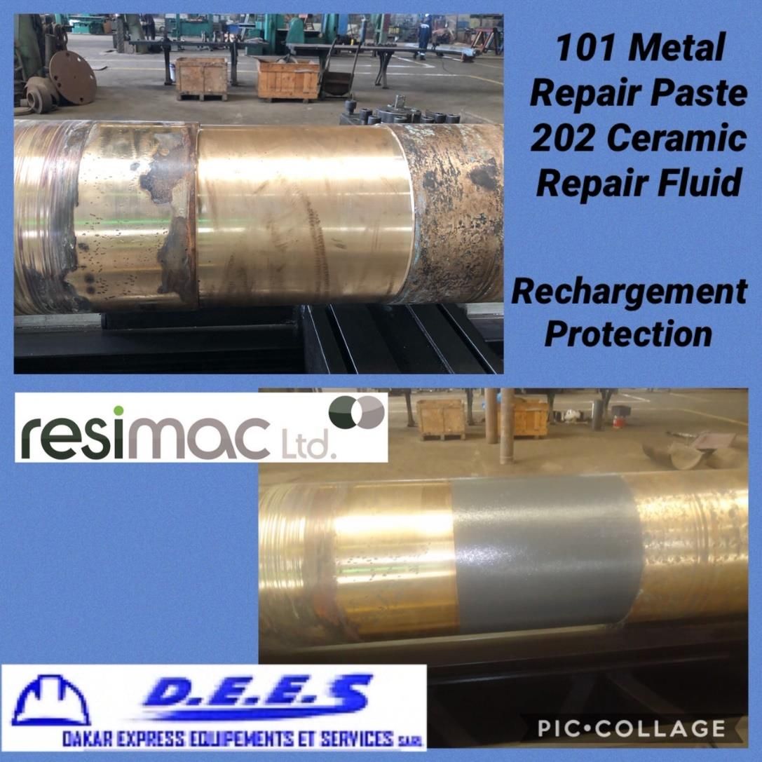 Rechargement et protection céramique d'un arbre moteur