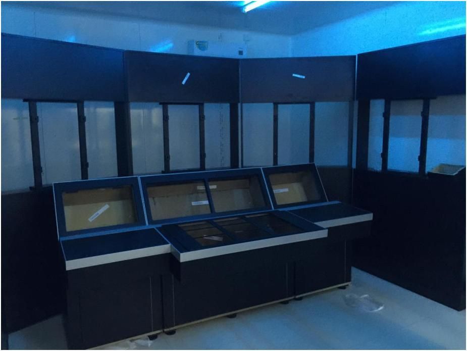 Consoles de commande installées